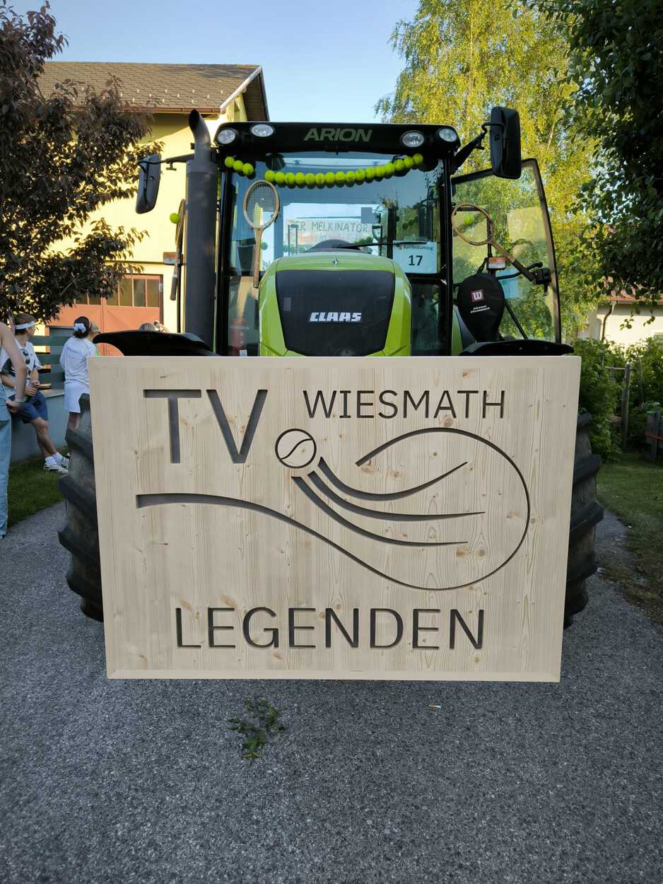 50 Jahre Juni-Fest in Wiesmath – Tennislegenden begeistern beim Festumzug